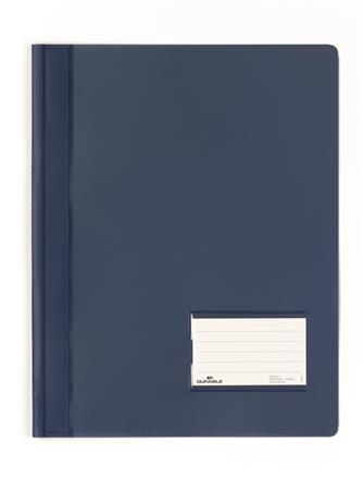 Rýchloviazač, A4, extra silný, široký, DURABLE, tmavomodrá 1