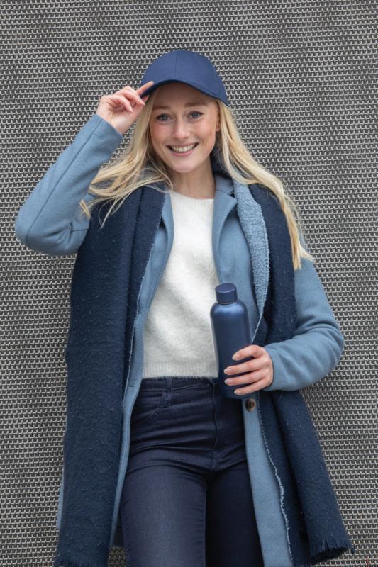 6 dielna šiltovka Impact zo 190g recyklovanej bavlny AWARE™ námornícka modrá 10