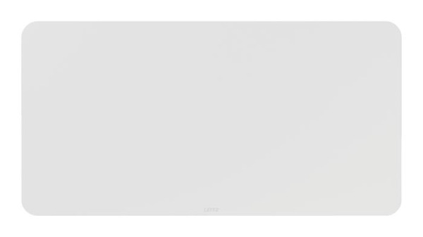 Podložka na stôl, recyklovaná koža, 70x36 cm, LEITZ, svetlosivá 1