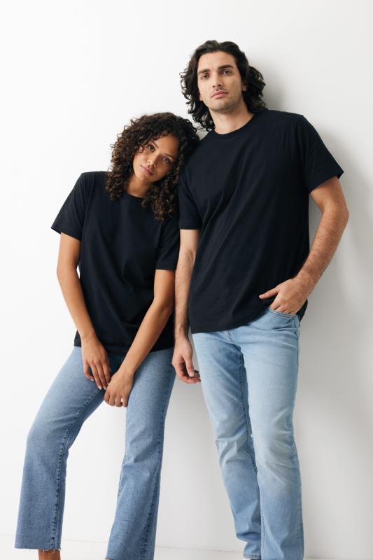 Tričko IQONIQ Kakadu relaxed fit z recykl. bavlny čierna XS 5