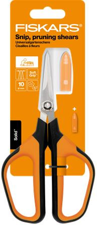 Záhradnícke nožnice, s ostrou špičkou, FISKARS "Solid™ SP15" 2