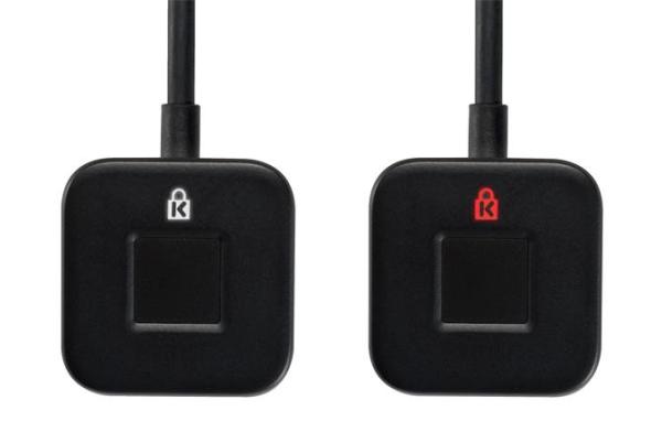 Bezpečnostný kľúč s odtlačkom prstov, USB-A, stolový, KENSINGTON "VeriMark™" 4