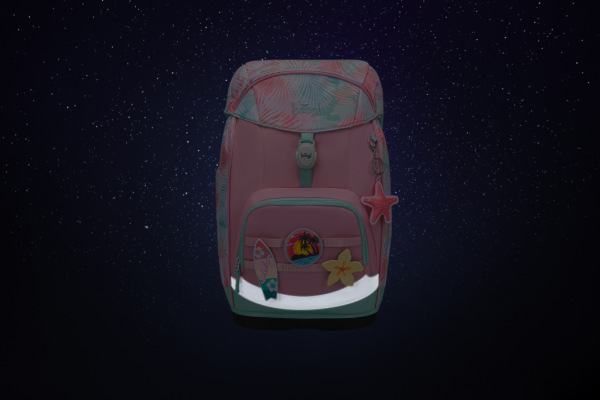 BAAGL SADA 5 Airy Plus Sunset: batoh, peračník, vrecko, zástera, peňaženka 5