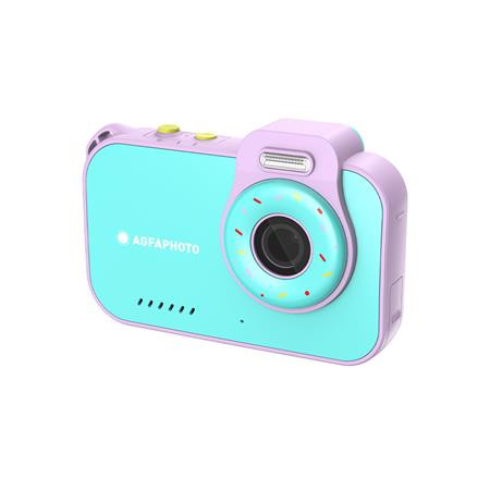 Fotoaparát, digitálny, vodeodolný, detský, AGFAPHOTO Realikids 2 "ARKCW2PK", modrý-ružový 2