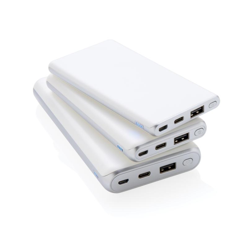 Super rýchla PD powerbanka 10 000 mAh biela 10