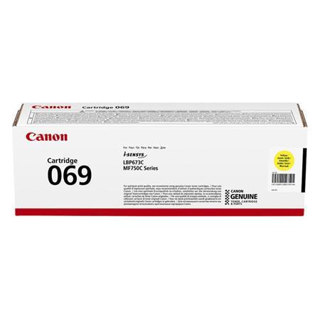 CRG-069 Laserový toner do i-SENSYS LBP 673Cdw tlačiarní, CANON, žltá, 1,9k 1