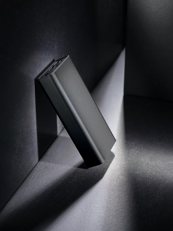 Powerbanka Terra 20 000mAh 20W z recyklovaného hliníka a ABS sivá 7