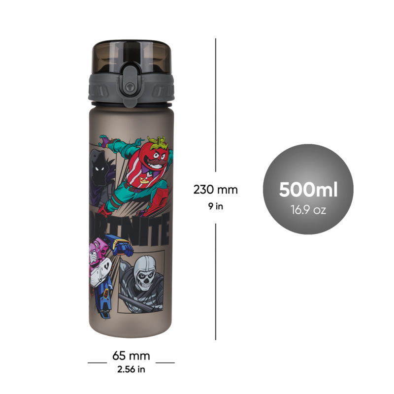 BAAGL Tritanová fľaša na nápoje Fortnite Squad, 500 ml 5
