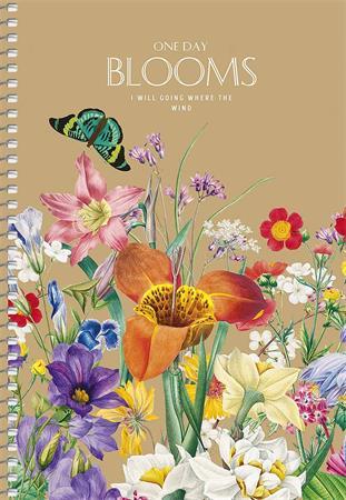 Špirálový zošit, A5, čistý, 96 listov, SHKOLYARYK "Songs of Hope", mix 7