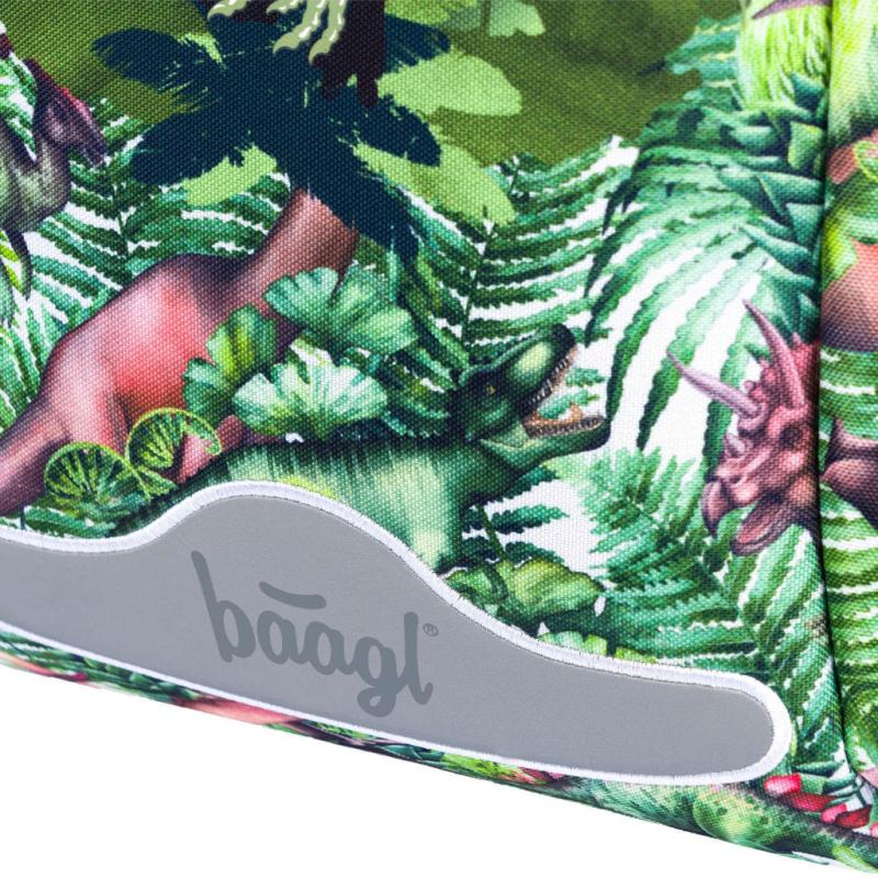 BAAGL Školská aktovka Shelly Dinosaurus 7