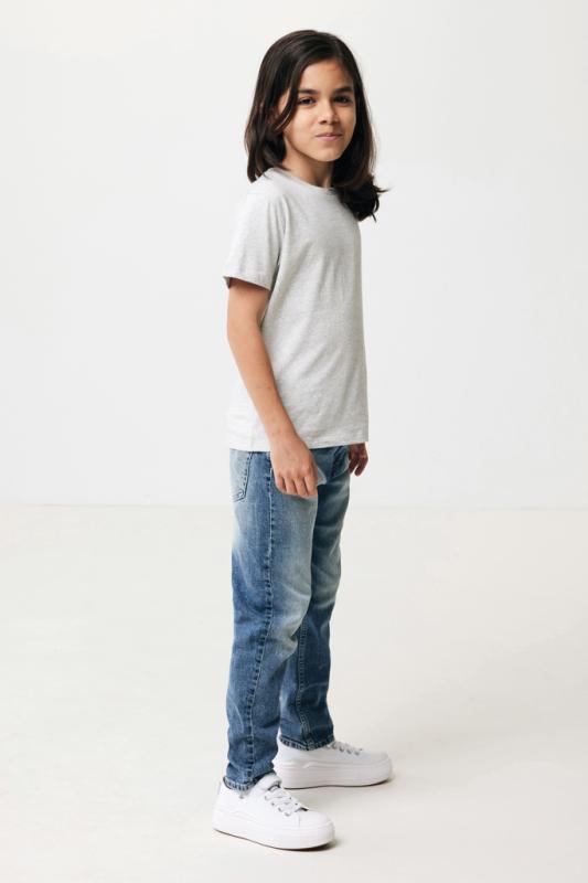 Detské tričko IQONIQ Koli z recykl. bavlny light heather grey 13-14r (158-164cm) 6