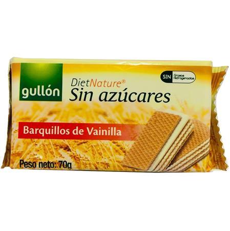 Oblátka, bez cukru, 60 g, GULLÓN, vanilková 1