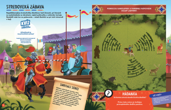 MISIA STREDOVEK – Pátraj a lúšti so samolepkami 3