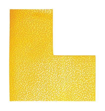 Podlahový piktogram, 100 mm, DURABLE "L", žltá