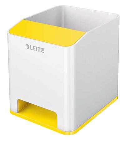 Držiak na písacie potreby, LEITZ "Wow", žltá 1