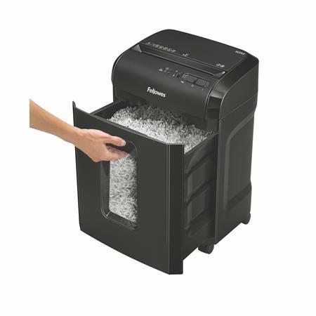 Skartovací stroj, mikro-konfety, 9 listov, FELLOWES "Microshred® 10M" 2