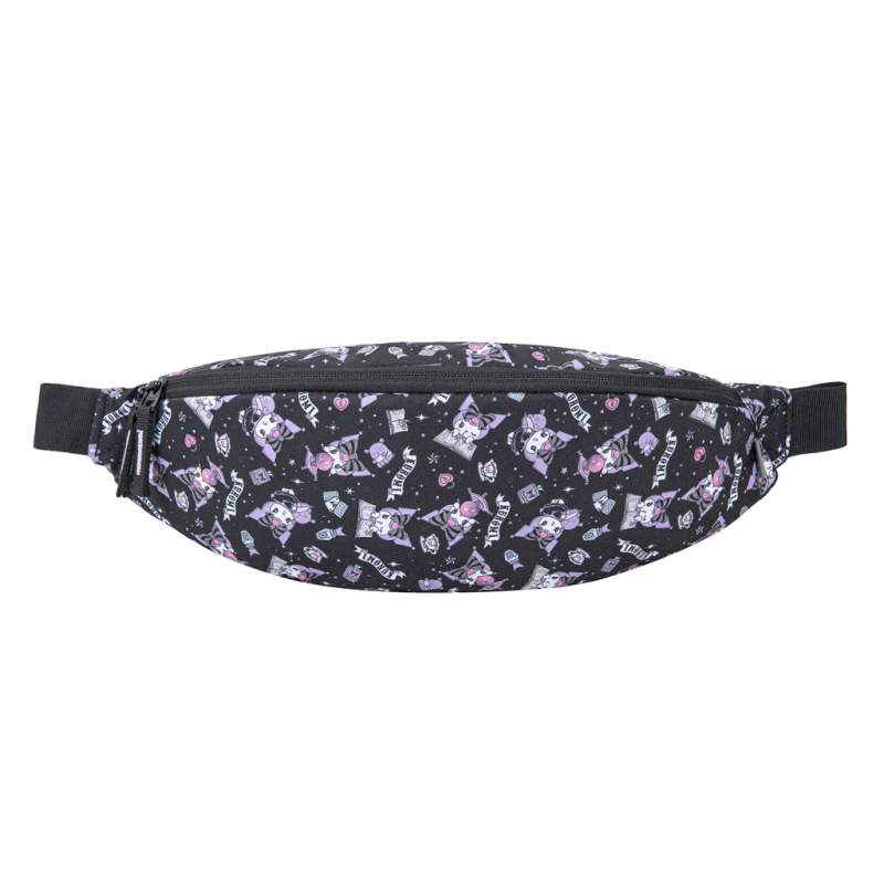 BAAGL SADA 5 Skate Kuromi Black: batoh, peračník, športová taška, ľadvinka, obal na notebo 12