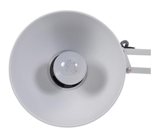 Stolová lampa, 11 W, ALBA "Architect", biela 2