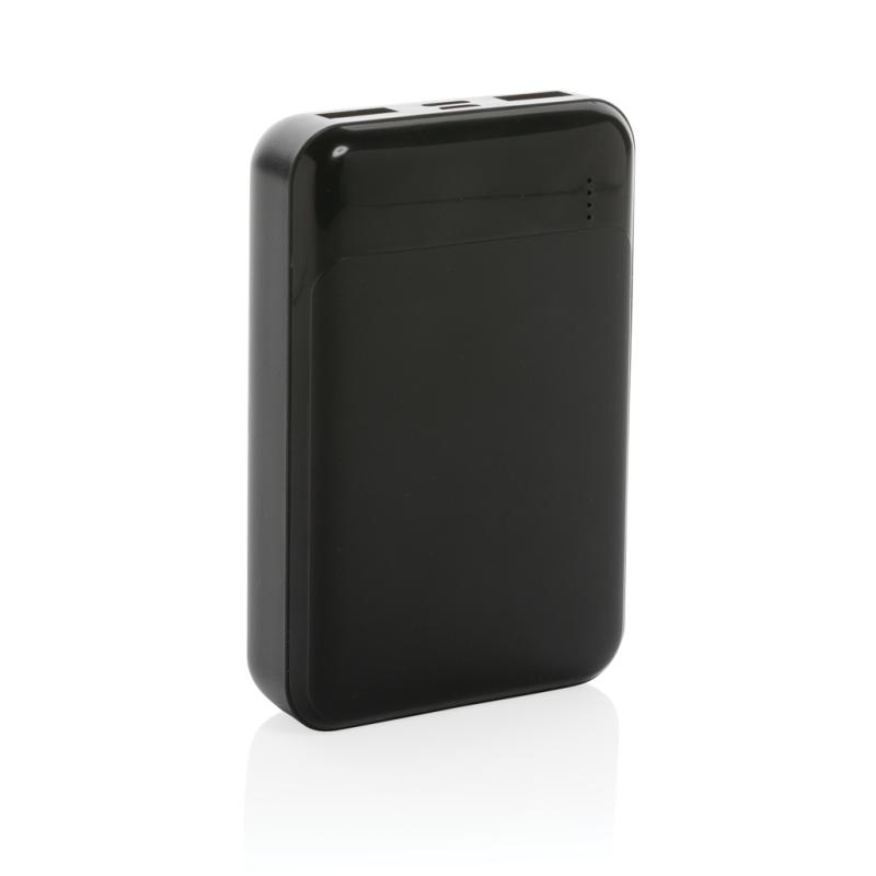 Powerbanka 10 000 mAh z RCS recyklovaného plastu čierna 2