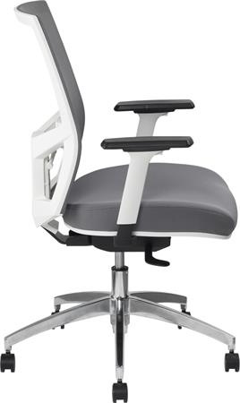 Kancelárska stolička, sivá, MAYAH "Radar 3" 2