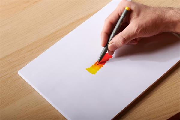 Fixka v tvare štetca, sada, STAEDTLER "Pigment brush 371", 12 rôznych základných farieb 8