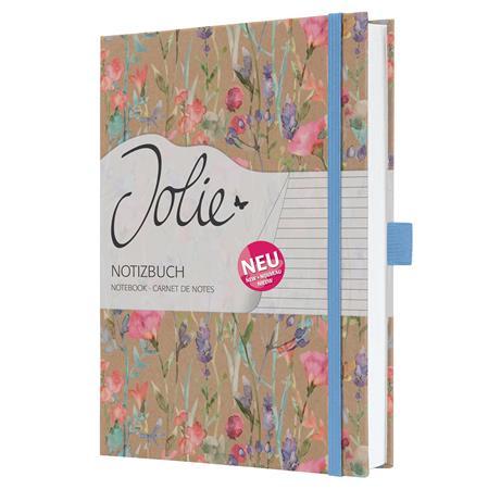 Poznámkový zošit, exkluzívny, A5, linajkový, 96 listov, tvrdá obálka, SIGEL "Jolie", Pure 2