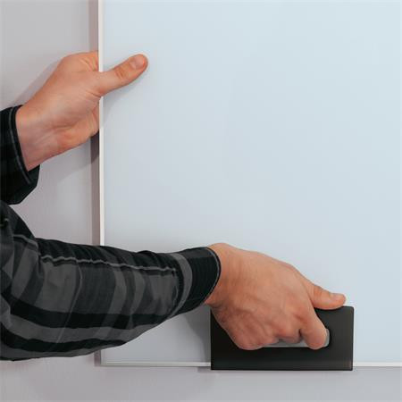 Magnetická sklenená tabuľa, 150x100 cm, SIGEL " Artverum®", biela 10