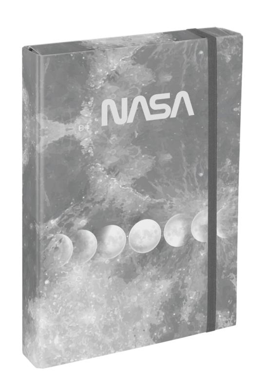 BAAGL Dosky na školské zošity A4 Jumbo NASA Grey