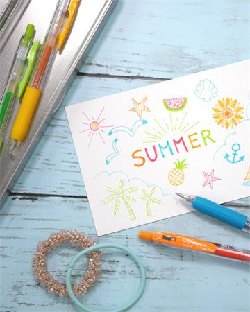 Gélové pero, 0,33 mm, stláčací mechanizmus, ZEBRA "Sarasa Clip", oranžové 4