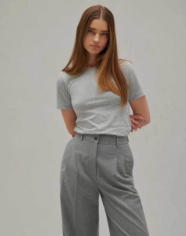 Tričko Unisex Jersey Heather CVC