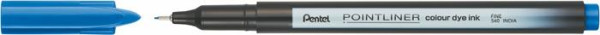 Liner, 0,4 mm, PENTEL "Pointliner", ľadovo modrý 1