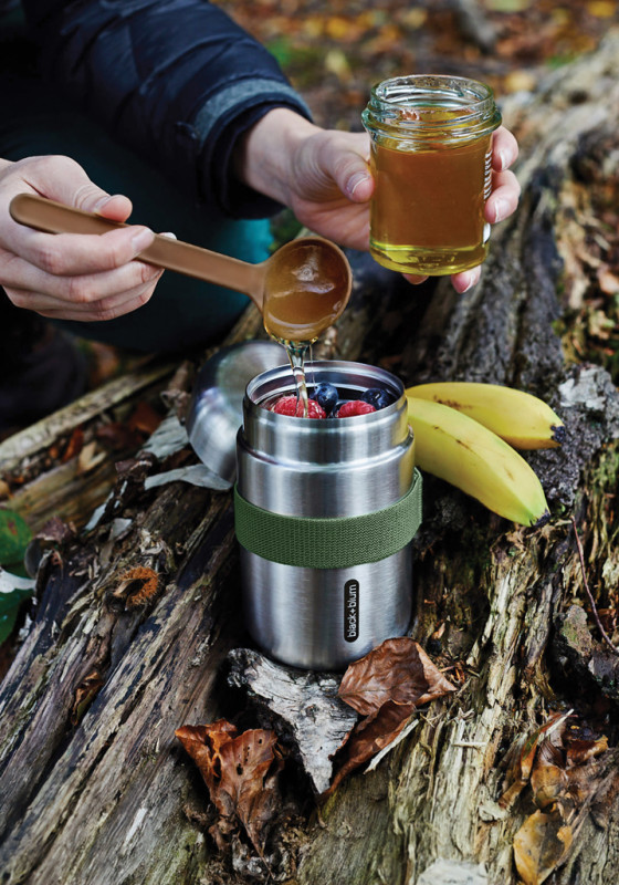 Termo nádoba na potraviny 400ml Black+Blum olivovo zelená 6