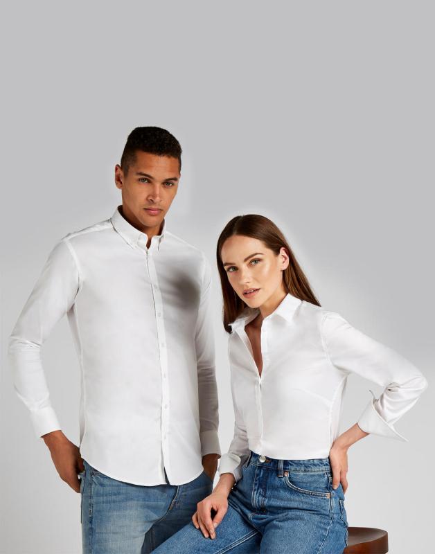 Košeľa s dlhými rukávmi Slim Fit Stretch Oxford 2