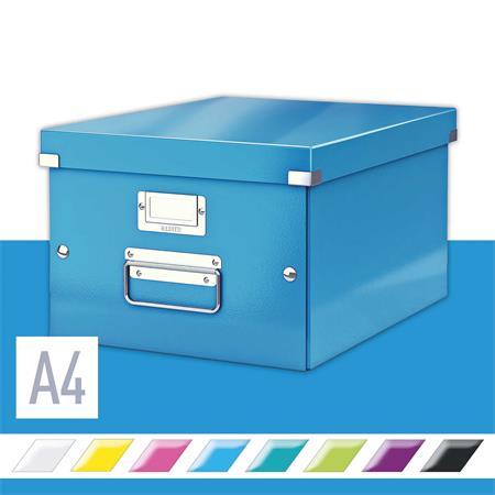 Odkladací box, A4, LEITZ "Click&Store", modrá 2
