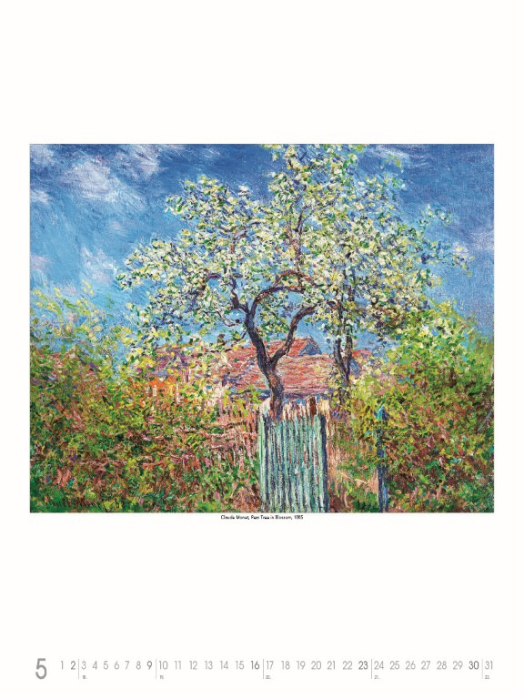 Nástenný kalendár Claude Monet 2027 6