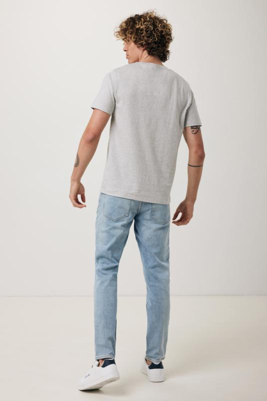 Tričko IQONIQ Brett z recykl. bavlny light heather grey XL 5
