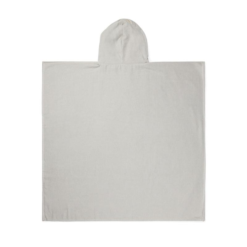 Plážové hamam poncho VINGA Tolo sivá 4