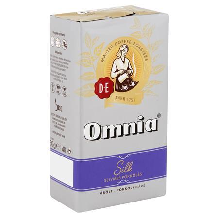 Káva, pražená ,mletá, vákuové balenie, 250 g, DOUWE EGBERTS "Omnia" silk 1