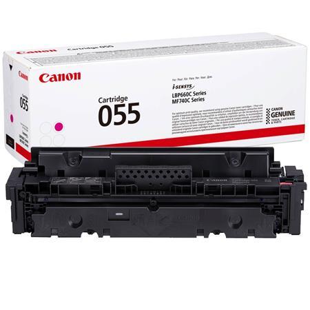 CRG-055 laserový tóner i-Sensys, k tlačiarňam LPB663, 664, MF742, 744, 746, CANON, magenta