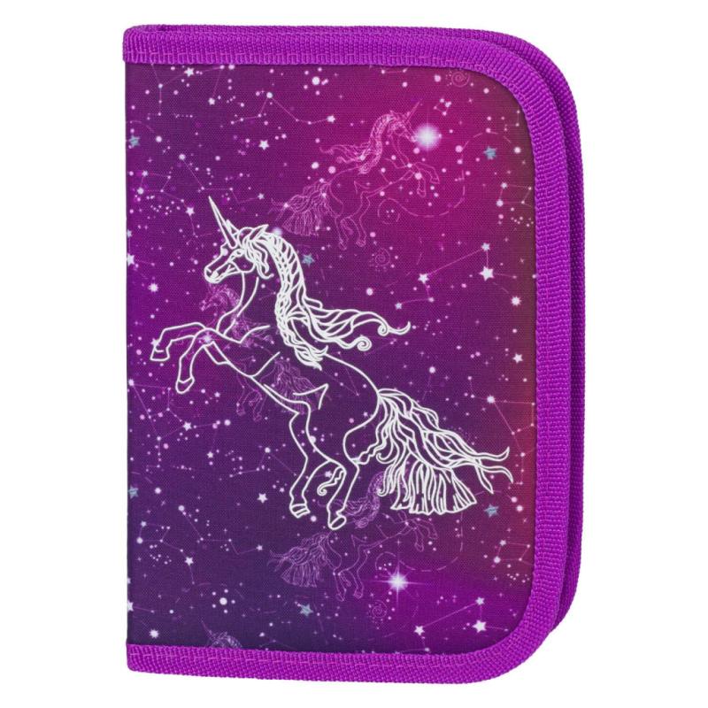 BAAGL SET 5 Zippy Unicorn Universe: aktovka, penál, sáček, desky, box 12