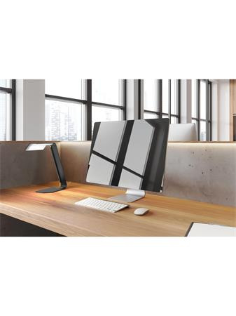 Stolová lampa, LED, 9 W, ALBA "Steelio", čierna 4