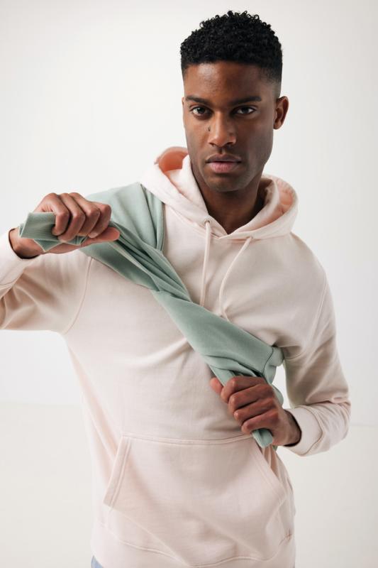 Ľahká mikina s kapucňou IQONIQ Rila z recykl. bavlny cloud pink XXXL 10