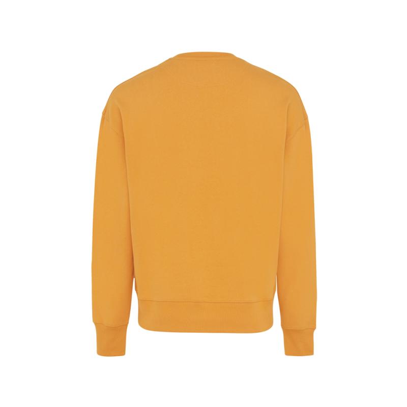 Mikina IQONIQ Kruger relaxed fit z recykl. bavlny sundial orange XXS 2