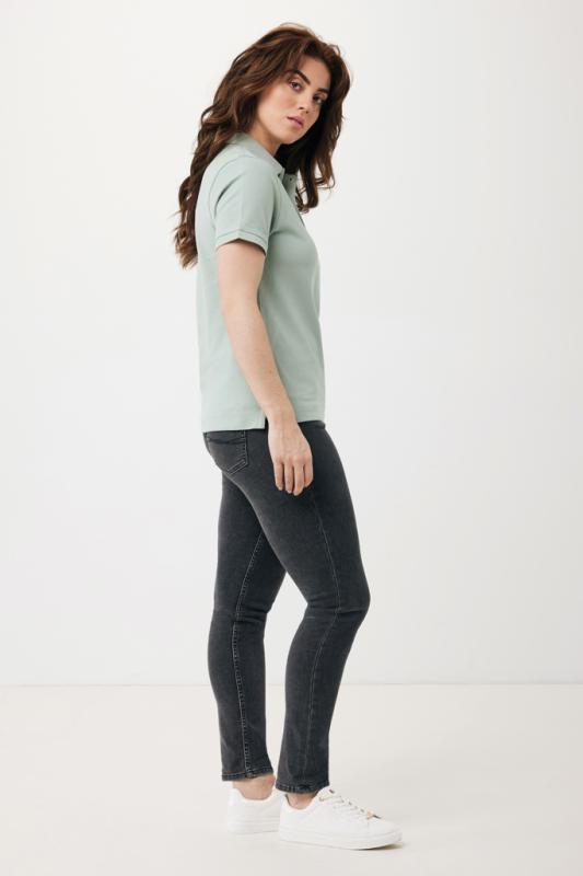 Polo tričko IQONIQ Yosemite z recykl. bavlny Iceberg green XXL 8