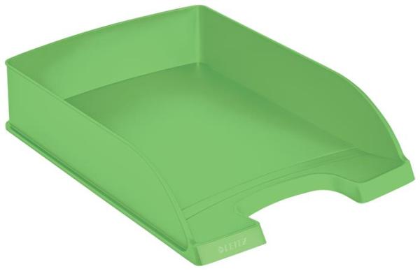 Odkladač, plastový, A4, LEITZ "Recycle", zelená 2