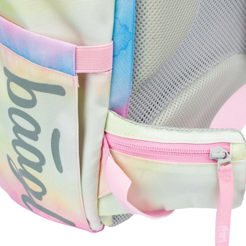 BAAGL Školský batoh Airy Rainbow Unicorn 10