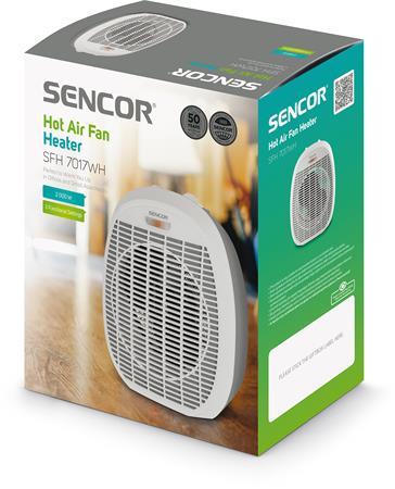 Teplovzdušný ventilátor, SENCOR "SFH7017WH", biela 2