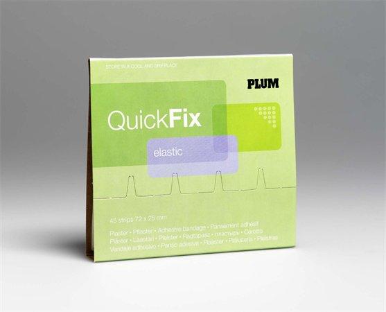 Náhradné náplaste "Quick Fix", pružné textilné, 45 ks, PLUM 1