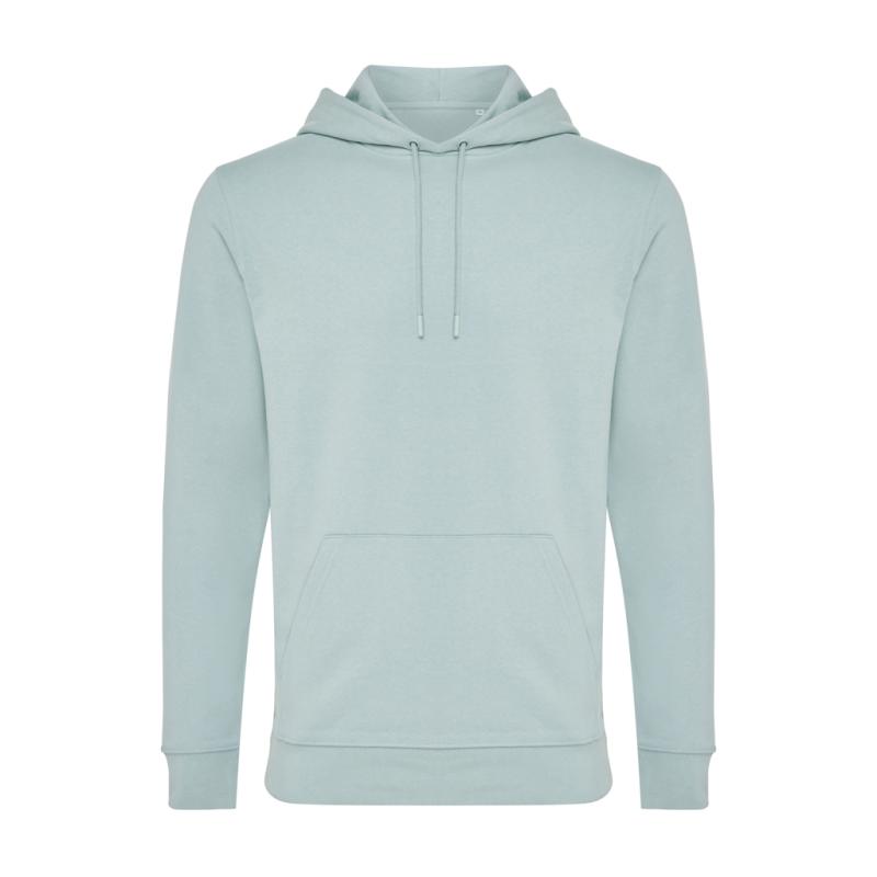 Mikina s kapucňou IQONIQ Jasper z recykl. bavlny Iceberg green XL 1
