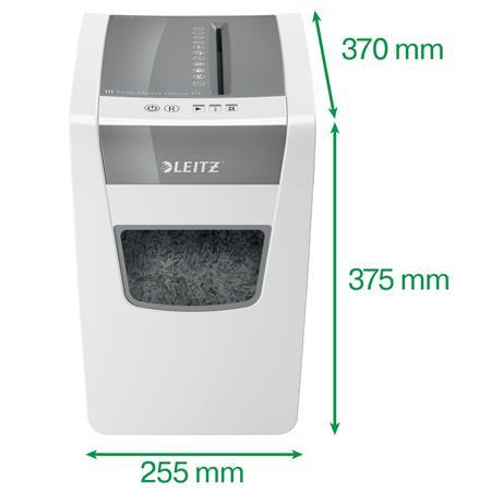 Skartovací stroj, konfety, 10 listov, LEITZ "IQ Slim Home Office" 5